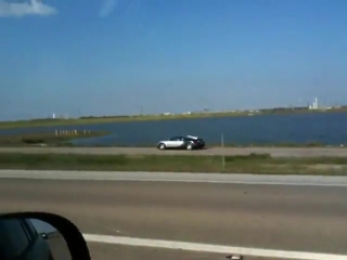 push the veyron into the water